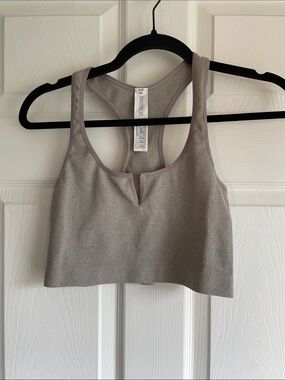Forever 21 Racerback Ribbed Crop Tank